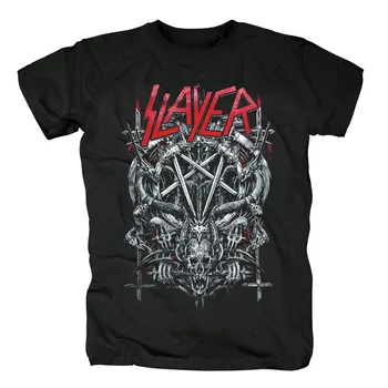 Bloodhoof Slayer Thrash Metal Heavy metal cooton T Shirt Ázijské Veľkosť