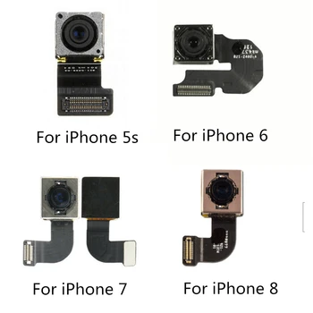 Zadná Kamera Pre iphone 5S 6 6 7 8 plus x XR XS XS max Zadná Kamera Zadný Hlavné Objektív Flex kábel Náhradné diely Pre iphone 7 7P