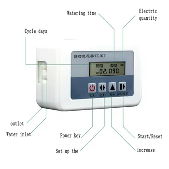 Solárna Energia Automatické Micro Domov Zavlažovanie Systém Zavlažovania Súpravy vodné čerpadlo časovač Radič pre domáce Garden Bonsai