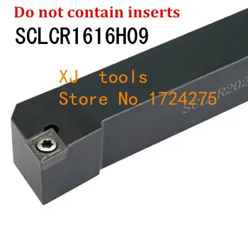 SCLCR1616H09/ SCLCL1616H09 Kovov, Sústružnícke Rezné Nástroje Sústruh Stroj CNC Sústružníckych Nástrojov na Vonkajšie Sústruženie Držiaka Nástroja S-Typ SCLCR/L