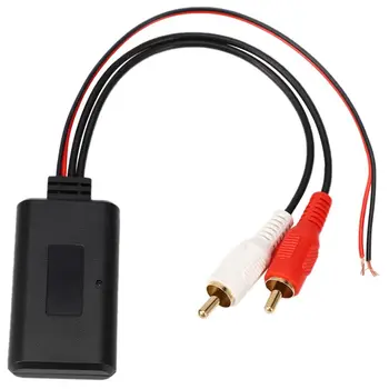 Univerzálny Bluetooth, AUX Prijímač, Modul 2 RCA kábel Kábel Adaptéra autorádia Bezdrôtové Stereo Audio Vstup Prehrávanie Hudby pre Truck Auto
