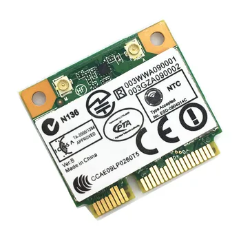 Nové Pol Veľkosť Mini PCIe Karty 802.11 N, Wifi, Bluetooth 3.0 Combo Atheros AR5B195 pre Hackintosh