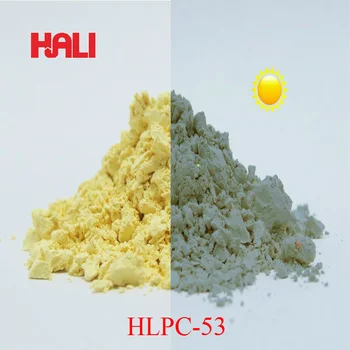 Multicolor photochromic pigment prášok,solárne aktívny pigment,sulight citlivé,1lot=10g HLPC-52 žltá fialová,doprava zadarmo..