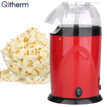 Domácnosť, Elektrické Popcorn Stroj Prenosné Automatické Popcorn Maker Mini Popcorn Robiť Stroj Pre DIY Kukurica Popper EÚ Plug