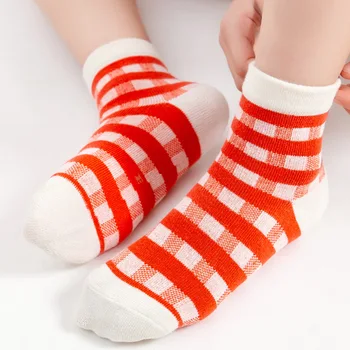 5 párov pack veľa Nového výrobku detské ponožky česanej bavlny dieťa cartoon chlapci dievčatá veľkoobchod deti ponožky roztomilé ponožky hot predaj