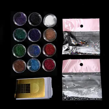 NOVÉ Úplné DIY Akrylových Nechtov Auta S Acrylic Liquid Nail Art, Ozdoby Všetkých Pre Manikúru Nechtov Súprava Nástrojov Na Manikúru