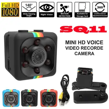 SQ11 Športové HD DIGITÁLNA Kamera cam 1080P Senzor Nočné Videnie Videokamera Micro Kamera DVR DV Pohybu Záznamník Videokamera PK SQ8