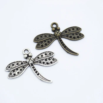 35pcs Dragonfly Charms DIY Šperky Čo Prívesok Fit Náramky, Náhrdelníky, Náušnice, Ručné Remeslá