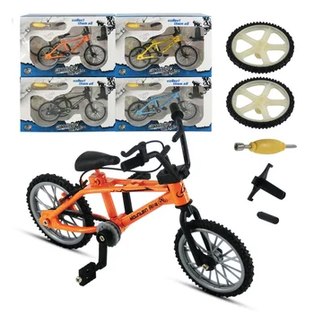 Mini Prst BMX Bicykel Bicykel Model Hračky Mini Prst na Bicykli Gadgets Novinka Gag, Hračky Pre Deti,