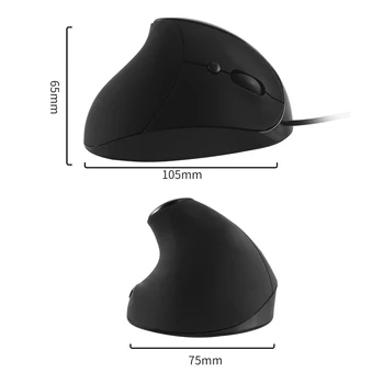 CHYI Káblové Vertikálne Myš 3 Nastaviteľné DPI Optická Myš Ergonomický Hernej Myši Office Pravej Ruke Mause Zápästie Uzdravenie Pre PC a Mac