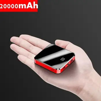 20000mAh Mini Power Bank Pre Xiao Mi iPhone 11 Pro Rýchle Nabíjanie Powerbank Prenosné Nabíjačky Externé Batérie Poverbank
