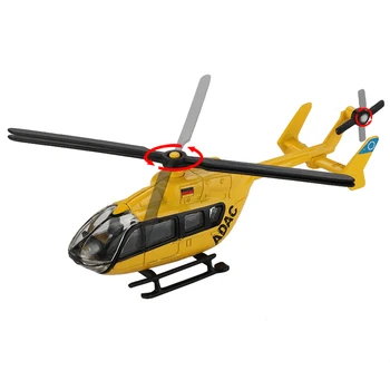 Siku 1:87 Ambulancie Služby Hračka Ambulancie Model Vrtuľník Záchranný Tím Lietadla Obyčajný Nákladných Modely, Hračky Pre Deti Zber