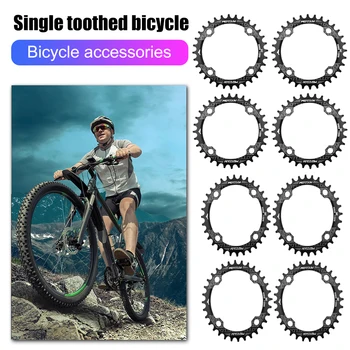 104 BCD Kľučky na Bicykli Kolo, Oválne samostatné Dosky MOTSUV Pozitívne Negatívne Zub Disc MTB Horský Bicykel Disk Oválna Doska
