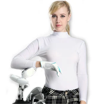 Golf T Košele Ženy Letné Nosiť Tričká Anti UV Oblečenie Žien Oblečenie Ice Silk Sun Protection