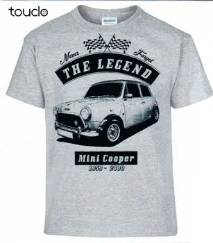T-Shirt, Mini Cooper, Nemecký Auto Bavlna Muži T-Shirts Klasická 2019 Hip Hop Streetwear Oblečenie Prispôsobené Košele