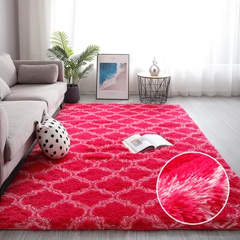 Domov Nordic iny plyšový koberec obývacej izbe, konferenčný stolík koberec spálňa nočné koberec obdĺžnikový hustý koberec deti plazenie mat