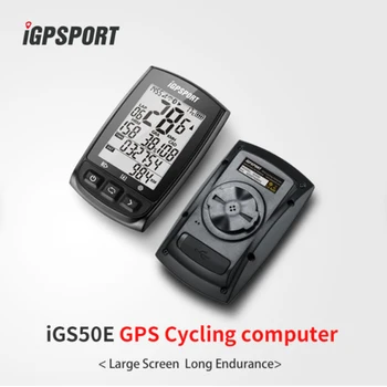IGPSPORT GPS iGS50E Cyklu Počítača Nepremokavé IPX7 ANT+ Bezdrôtový Tachometer Požičovňa Digitálne Stopky Cyklistické počítadlo kilometrov