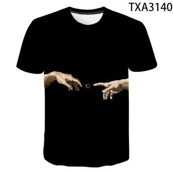 V lete roku 2020 Nové Muži, Ženy, Deti Grunge 3D Vytlačené T-shirts Bežné Chlapec Dievča Deti Letné Streetwear Módy v Pohode Topy Čaj