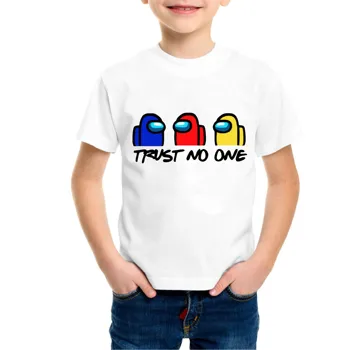 Medzi Nami T Shirt Deti, Oblečenie Pre Dievčatá Chlapci Amoung Camisetas Poleras Tee Enfant Zvláštnejšie Veci, Ni?ako Ropa De Moda, T Košele
