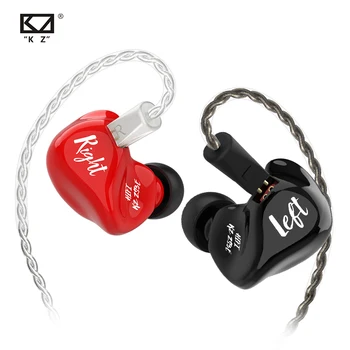 KZ ZS3E Black Slúchadlá Dynamická hi-fi Stereo Slúchadlá In Ear Monitor Športové Slúchadlá Potlačením Hluku Hranie Hudby Slúchadlá Obmedzeným