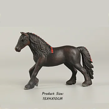 Plastové Kone Strana Podporuje Rôzne Farby Kôň Figúrky Simulácia Kôň animal model figúrka PVC hračky Najlepší Darček pre Chlapcov