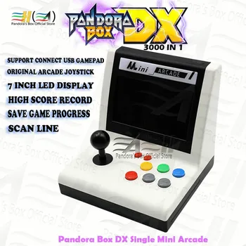 Pôvodné Pandora Poľa DX Jeden mini arcade Vstavané 3000 v 1 možno uložiť priebeh hry Plug-and-play mať 3D tekken Mortal Kombat