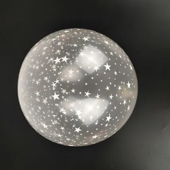 100 pc/veľa 12inch Jasné Hviezdy Romatic Pearl Latexové Balóny Hélium Transparentné Loptu Na Narodeniny, Svadobné Party Dekor Globos Strany