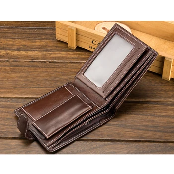 Peňaženka na mince vrecku najvyššej kvality mužov peňaženky multifunkčný kožený kabelke peňaženku muž kabelku značky