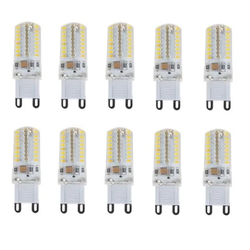 G9 E14 3.5 W 64 led 3014 350LM Teplá Biela alebo Biela alebo Príroda White Stolná lampa Nástenné svietidlo AC110V AC220V LED Bi-pin Svetlá 10PCS
