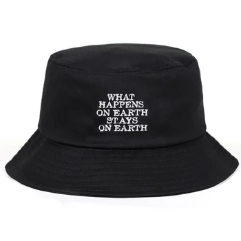 2018 new black vedierko hat pre ženy, mužov, SAKRA výšivky rybárov klobúk módne vedro čiapky značky čiapky