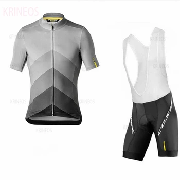 2020 cyklistického Tímu Mavic na Koni 19D Gél Mat, cyklistické oblečenie rýchle sušenie priedušná vyhovovali ROPA CICLISMO pánske letné cyklistické oblek