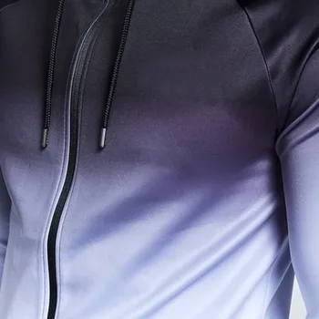 Termálne bielizeň modis gradient kompresie, spodná bielizeň, termo tričko s kapucňou oblečenie pre mužov zip mužov bielizeň top pijama termica