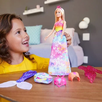 Barbie Pôvodný Rozprávkový Morská víla Rainbow Bábiky Telo 1/4 Dieťa Bábiky, Hračky pre Dievčatá Brinquedos Juguetes Dievčatá, Hračky pre Deti,