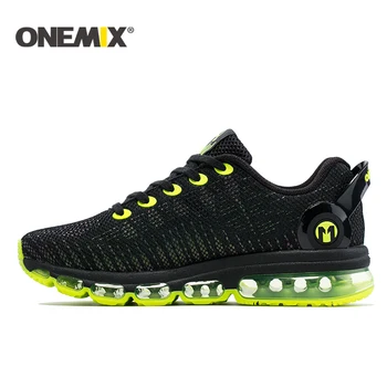 Onemix nové bežecké topánky mužov tenisky ľahké farebné reflexné oka vamp pre outdoorové športy, jogging, chôdza obuvi pre mužov