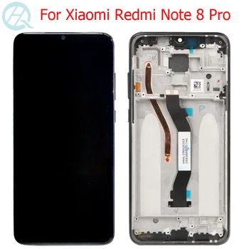 Originálny Displej Pre Xiao Redmi Poznámka 8 Pro LCD S Rámom 6.53