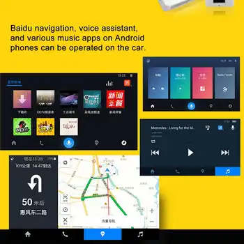 Carlinkit USB, Smart Link Apple Carplay Dongle Pre Android GPS Navigácie Prehrávač Mini USB Carplay Stick Adaptér S Android Auto