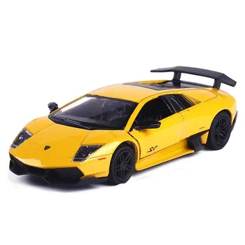 1:32 Športové Auto Model pre Lamborghinis Zliatiny Diecasts & Hračky Super Racing Vytiahnuť Späť Auto Deti Darček k Narodeninám