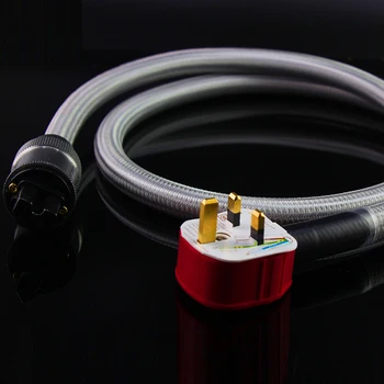 HI-End UK Napájací Kábel Kábel UK Siete 3 Pin Plug MK UK, Zapojte Sieťový Kábel Viesť HIFI Predlžovacie Šnúry