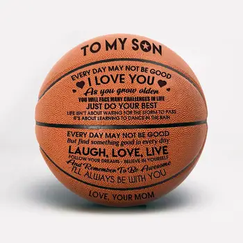 Mama a Otec Môjho Syna Ste Basketbal Veľkoobchodný alebo maloobchodný Lacné Basketbalovú Loptu Úradný Size7 Basketbal S Netto Taška+ Ihla