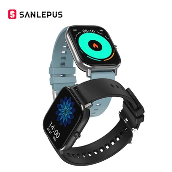 SANLEPUS EKG Smart Hodinky Bluetooth Hovor 2020 NOVÉ Muži Ženy Nepremokavé Smartwatch Tepovej frekvencie Pre Android GTS Apple Telefón