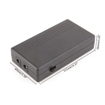 12V2A 22.2 W UPS Nerušený Záložné Napájanie Mini Batéria Pre Kamery Router A69D