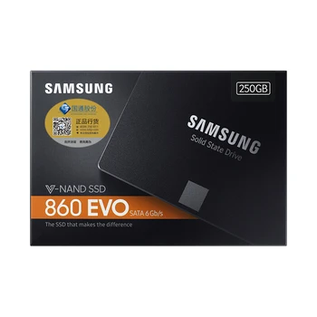 Pôvodné SAMSUNG ssd (Solid State Disk 860 EVO SSD 500GB 250GB HDD Pevný Disk 2TB 1 TB SATA3 2,5 palca pre Notebook Ploche