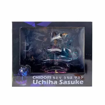 Anime Naruto GK Uchiha Sasuke Susanoo Akcie 28.5 CM PVC Maľované Socha Obrázok Zberateľskú Hračky Model Figúrka Deti Bábika Darček
