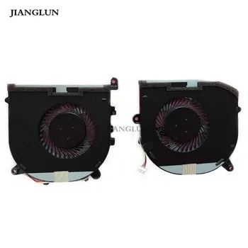 JIANGLUN Pre Dell XPS 15 9560 Série CPU & GPU Chladiaci Ventilátor 0VJ2HC 0TK9J1 L a R
