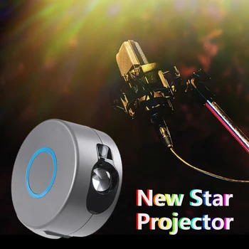 LED Nočné Star Laser Show Sterrenhemel Projektor 360 Rotujúce Hviezdne Nebo Galaxy Projektor 15 Režime Osvetlenie Spálne Dekorácie