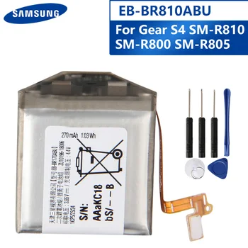 Originálne Náhradné Batérie EB-BR800ABU EB-BR170ABU EB-BR810ABU Pre Samsung Výstroj S4 SM-R800 SM-R810 SM-R805 R800 R810 472mAh
