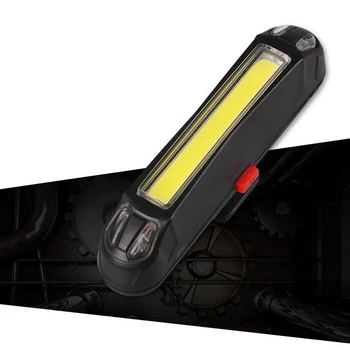 XANES 2 v 1 500LM Svetlá USB Nabíjateľné LED Prenosné Svetlo zadné svetlo Ultralight kahanca Upozornenie Noc Jazdecké Príslušenstvo