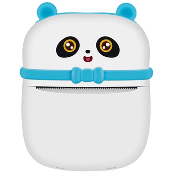 Bezdrôtovú Tlačiareň, Tlač Etikiet Foto Mini Pocket Panda S Papierom Prenosné Bluetooth