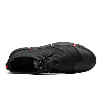 JX631 mužov obuv Umelé kožené topánky Vysokej Kvality krajky-up, Módny dizajn, Pevné, Húževnaté, Pohodlné Pánske návrhár obuvi