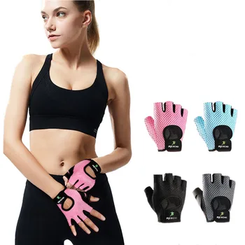 Profesionálne telocvični rukavice cvičenie rukavice ženy priedušná športové rukavice športové fitness vzpieranie jazda na bicykli cvičenie